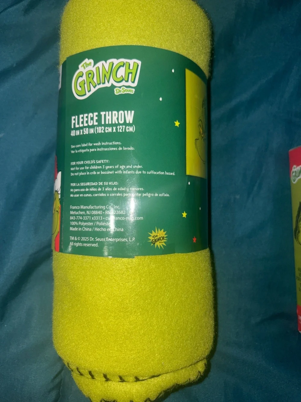 Dr. Seuss official grinch